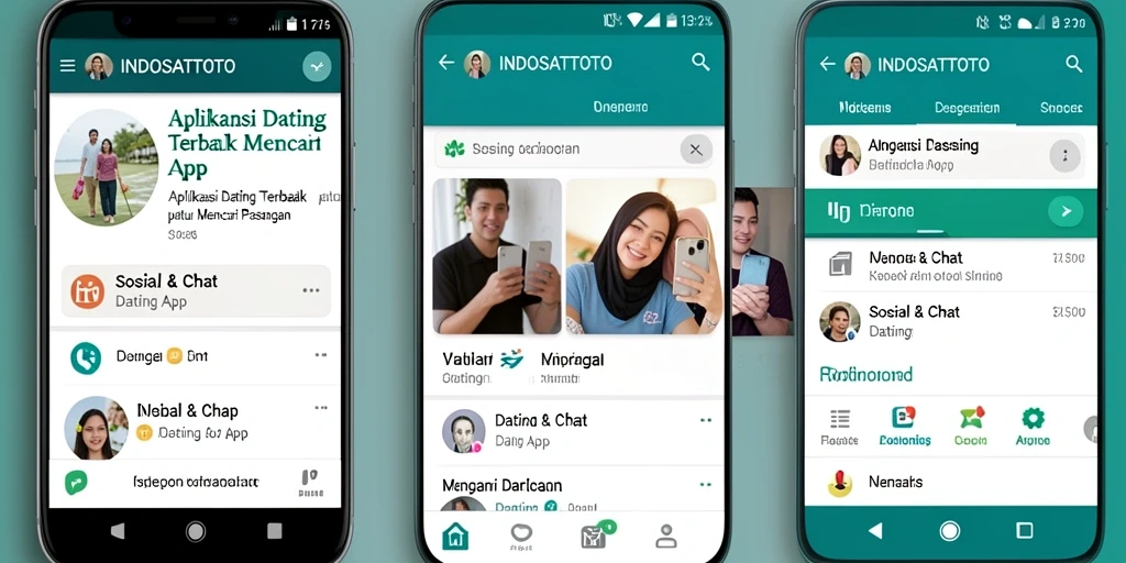Antarmuka aplikasi INDOSATTOTO yang modern dan mudah digunakan.