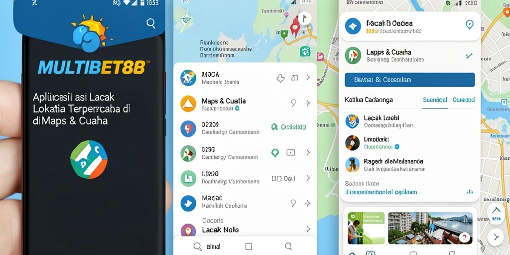 Antarmuka utama MULTIBET88 menunjukkan fitur pelacakan lokasi yang mudah digunakan.
