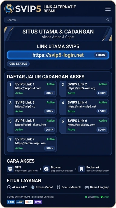Link Alternatif svip5 Terbaru untuk Pengguna Android